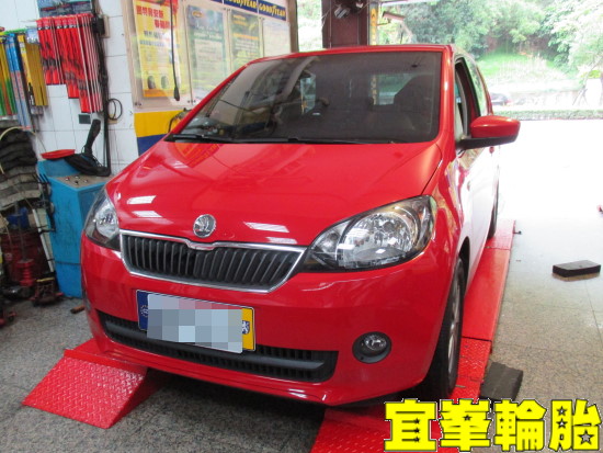 SKODA Citigo ORO W410 TPMS 極致安裝