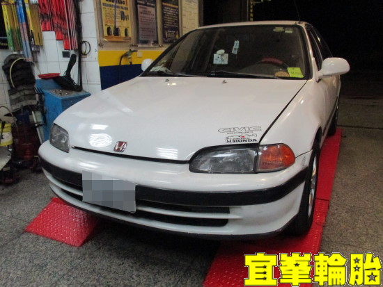 Honda Civic 5 K6 BOHENG劃線碟盤 BOHENG前來令 後鼓來令片 極致安裝