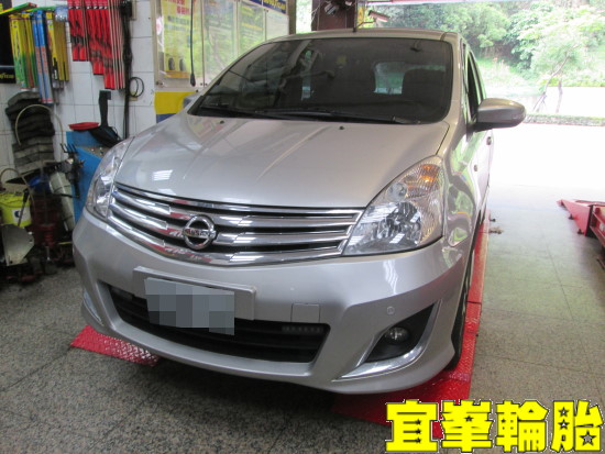 NISSAN LIVINA CEC5 195/60/15 ORO W410 TPMS 極致安裝 3D四輪定位