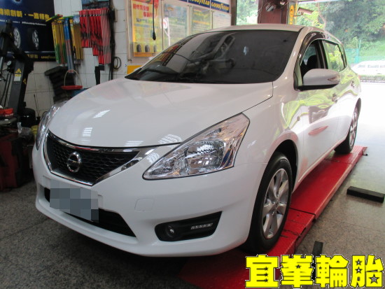NISSAN TIIDA ORO W417 盲塞式TPMS極致安裝