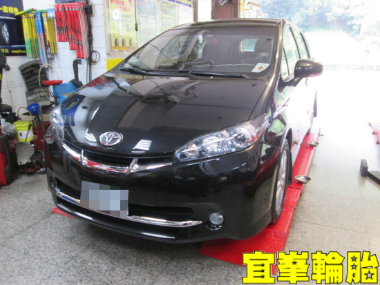 TOYOTA WISH ORO W417 盲塞式TPMS極致安裝