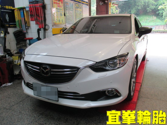 MAZDA 6 自備鋁圈  ORO W410 TPMS極致安裝殘念~