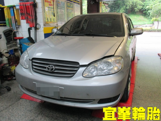 TOYOTA ALTIS  冷氣系統清洗保養 碟盤車銷研磨