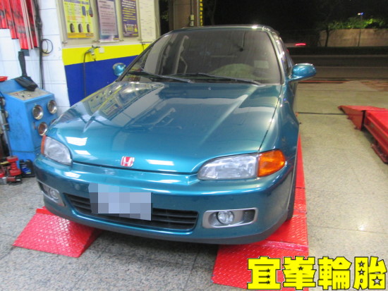 Honda Civic 5 K6 輪胎高速抖動 應力測量