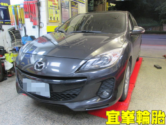 MAZDA 3 馬3 Assurance TripleMax 205/55/16 ORO W403 TPMS極致安裝 胎圈最佳化平衡  3D四輪定位