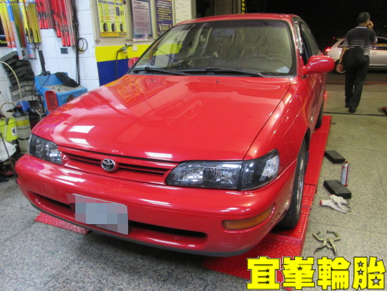 TOYOTA COROLLA 煞車異音 煞車分泵更換