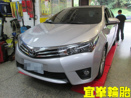 TOYOTA ALTIS  ORO W417 盲塞式TPMS極致安裝!