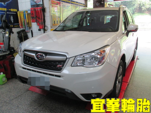 Subaru Forester S500-T TPMS極致安裝 胎圈最佳化平衡