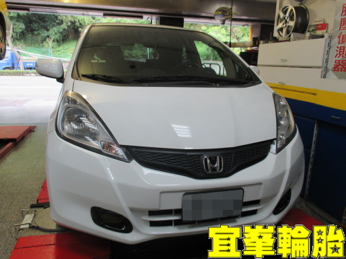 HONDA FIT CPC2 195/50/16 S500-T TPMS極致安裝 3D四輪定位