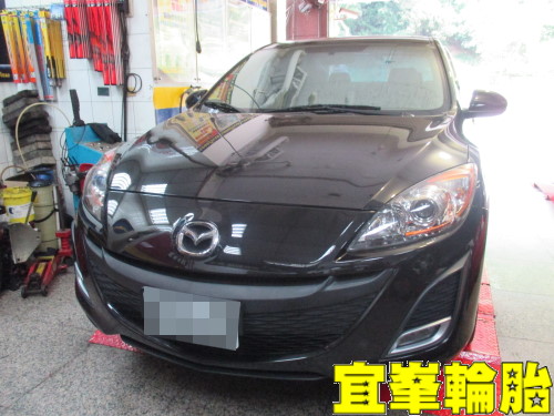 MAZDA 3 馬3 csc5 205/50/17 ORO W408 TPMS極致安裝 3D四輪定位