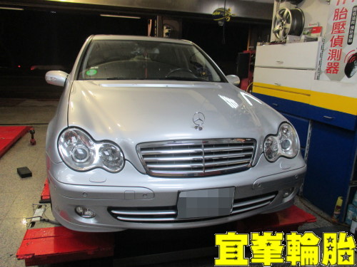 Mercedes Benz W203 C280 ASYM-2 F1 Asymmetric-2 245/40/17