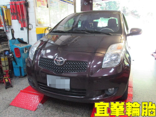 TOYOTA YARIS ORO W417 盲塞式TPMS極致安裝!