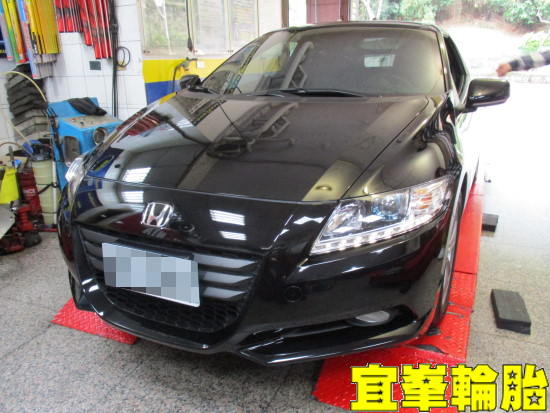 HONDA CR-Z ORO W403 TPMS極致安裝 Assurance TripleMax 205/55/16  3D四輪定位