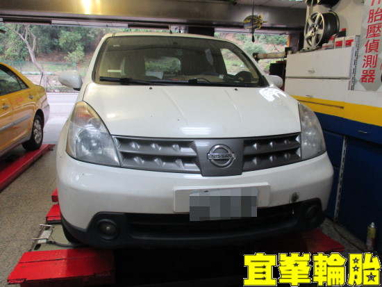 NISSAN LIVINA BOHENG 陶瓷競技來令極致安裝 碟盤車銷研磨 DIAMOND 10W40 Duraplus 195/60/15  3D四輪定位