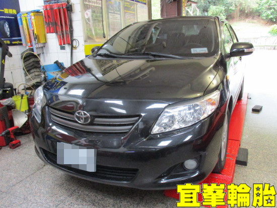 TOYOTA ALTIS MICHELIIN Energy Saver Plus 195/65/15 ORO W417 盲塞式TPMS極致安裝 3D四輪定位