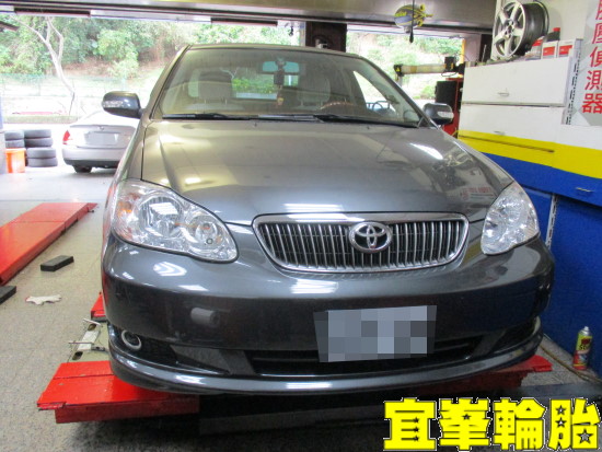 TOYOTA ALTIS GOODYEAR EfficientGrip Performance 205/50/16 胎圈最佳化平衡  SELENIA 5W40 SWD IV ATF 3D四輪定位