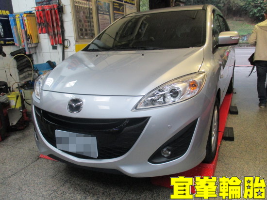 MAZDA 5 馬5 ORO W417 盲塞式TPMS極致安裝 胎圈最佳化平衡