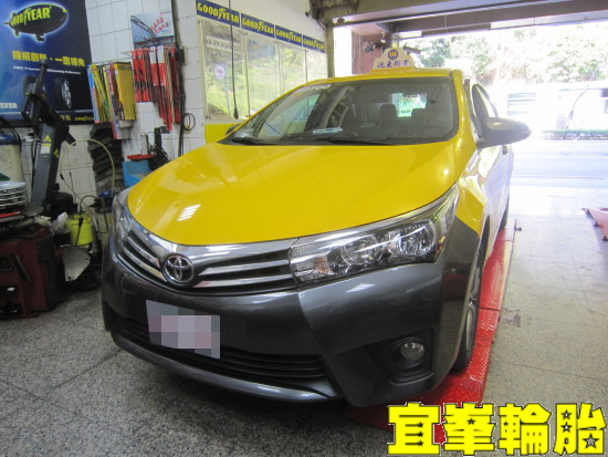 TOYOTA ALTIS GOODYEAR Duraplus 里程實驗 五萬公里達成