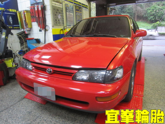 TOYOTA COROLLA  BC V1 特製版 3D四輪定位