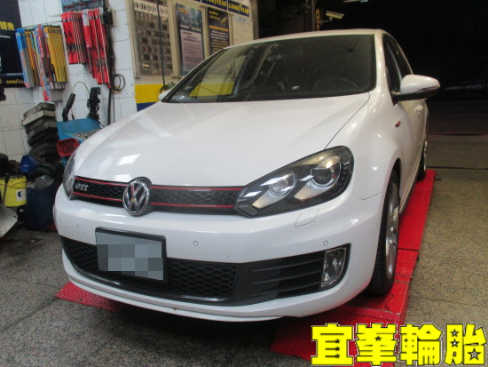 Volkswagen Golf GTI GOODYEAR ASYM-2 F1 Asymmetric-2 225/45/17 3D四輪定位
