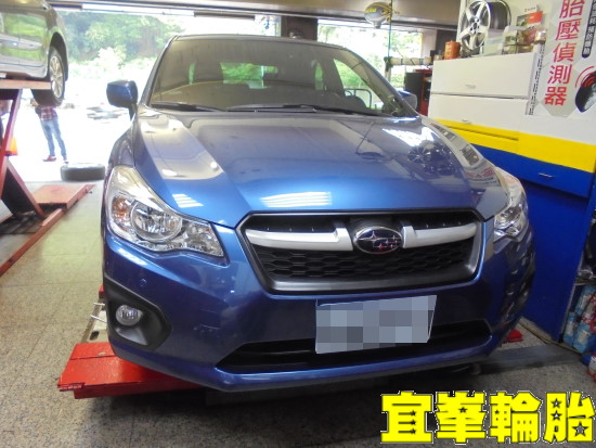 SUBARU IMPREZA S500-T TPMS極致安裝