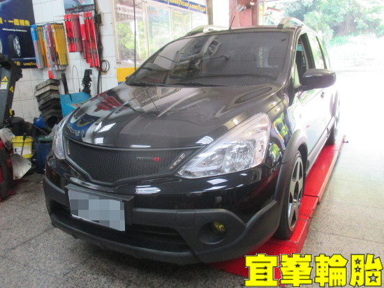 NISSAN LIVINA ORO W410 TPMS 極致安裝 自備機油保養