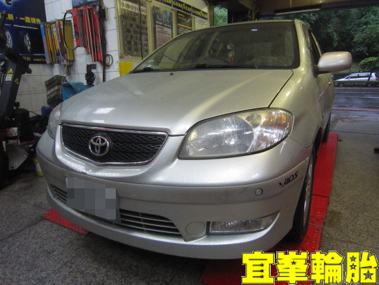 TOYOTA VIOS Goodyear  Assurance TripleMax 185/55/15 胎圈最佳化平衡 3D四輪定位