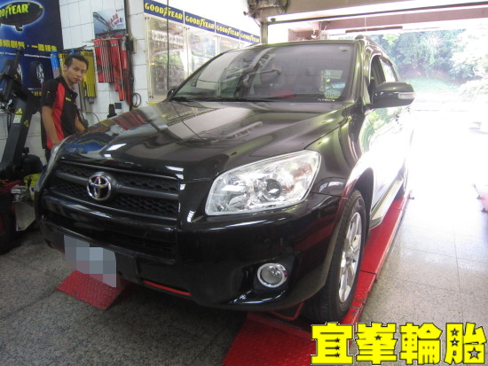 TOYOTA RAV-4 ORO W417 盲塞式TPMS極致安裝 胎圈最佳化平衡