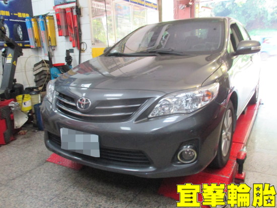TOYOTA ALTIS Goodyear Assurance triplemax 195/65/15 ORO W410 TPMS 極致安裝  3D四輪定位