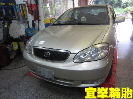 TOYOTA ALTIS SELENIA 5W50 Goodyear Assurance triplemax 195/60/15 3D四輪定位