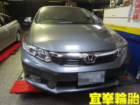 HONDA CIVIC 9代 GOODYEAR ASYM-3 F1 Asymmetric-3 215/45/17