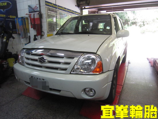 SUZUKI GRAND VITARA  煞車分泵卡死  BOHENG前來令煞車碟盤跟換