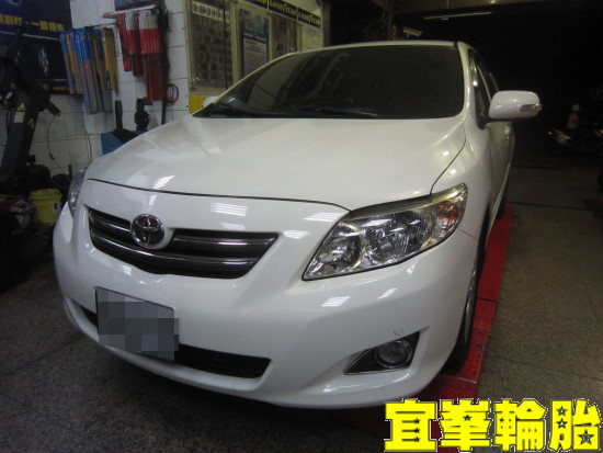 TOYOTA ALTIS Goodyear Assurance TripleMax 205/55/16 3D四輪定位