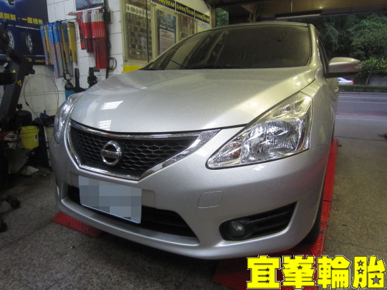 NISSAN BIG TIIDA  ORO W417 盲塞式TPMS極致安裝