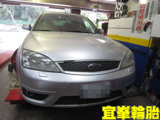 Ford Mondeo ST220 輪胎對調 3D四輪定位