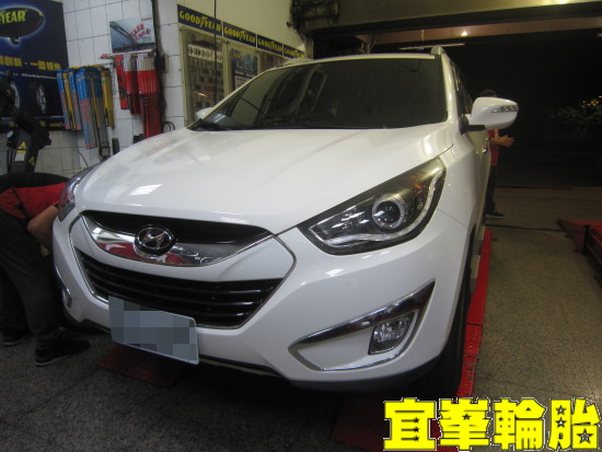 Hyundai ix35 ORO W410 TPMS極致安裝 胎圈最佳化平衡