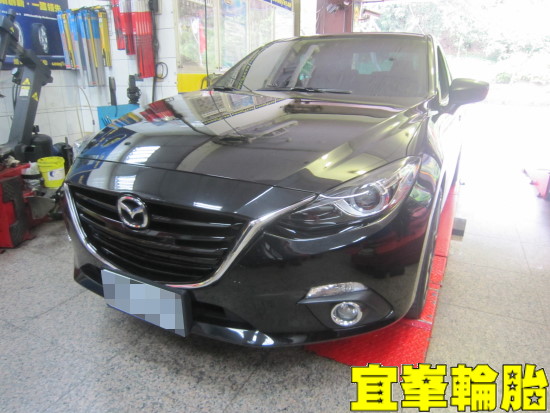 MAZDA All-new Mazda3 極致胎圈平衡