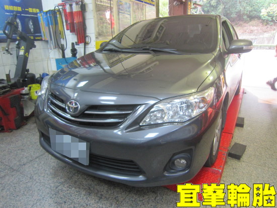 TOYOTA ALTIS   ORO W417 盲塞式TPMS極致安裝