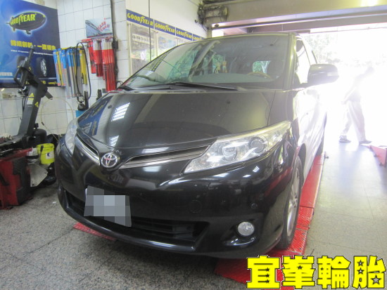 TOYOTA PREVIA BOHENG陶瓷競技前後來令極致安裝 碟盤車銷研磨