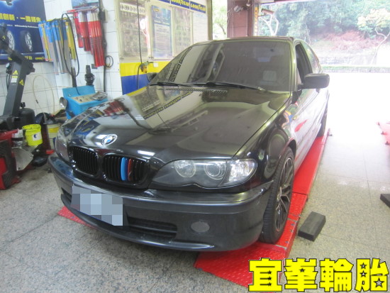 BMW E46 高速抖動 輪胎應力檢查