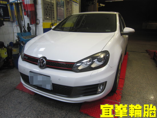 Volkswagen Golf GTI  Goodyear ASYM-3 F1 Asymmetric-3 225/40/18 3D四輪定位