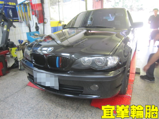 BMW E46 輪胎對調 極致胎圈平衡