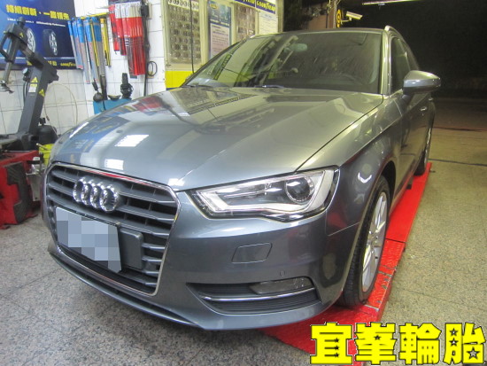 AUDI A3 自備TPMS極致安裝