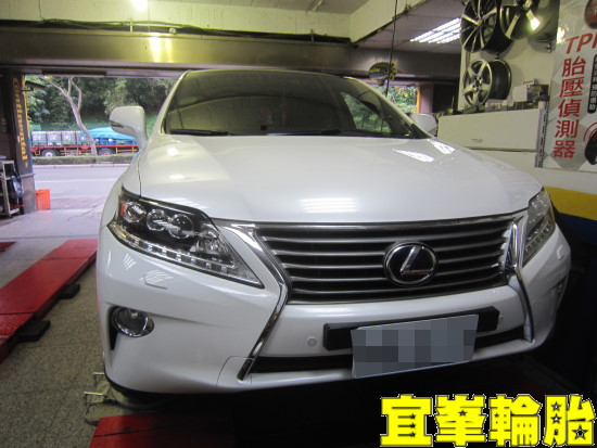 LEXUS RX450H Hybrid 極致胎圈平衡 3D四輪定位
