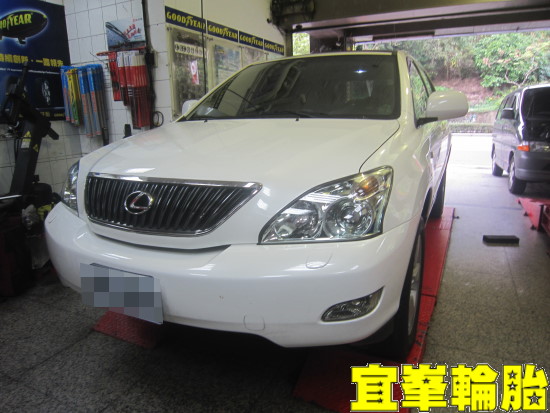 LEXUS RX330 高速煞車抖動 碟盤車銷研磨