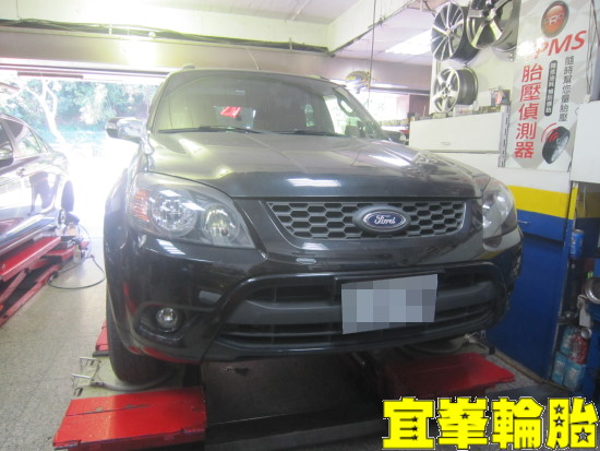 FORD ESCAPE 自備機油保養 ORO TPMS 金屬氣嘴跟換