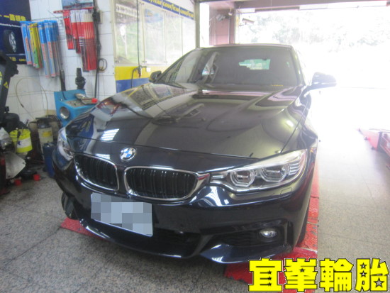 BMW 420I F32 Goodyear ASYM-2  F1 Asymmetric-2 ROF 225/40/19 255/35/19  3D四輪定位