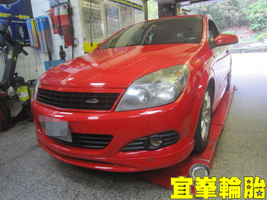 Opel Astra H Goodyear ASYM-3 F1 Asymmetric-3 215/45/17 ORO W410-A TPMS 極致安裝  胎圈最佳化平衡 3D四輪定位