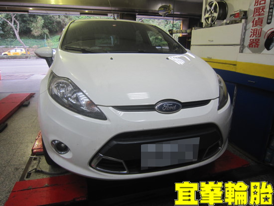 FORD FIESTA Goodyear Assurance TripleMax 195/50/16  ORO W410-A TPMS 極致安裝 3D四輪定位