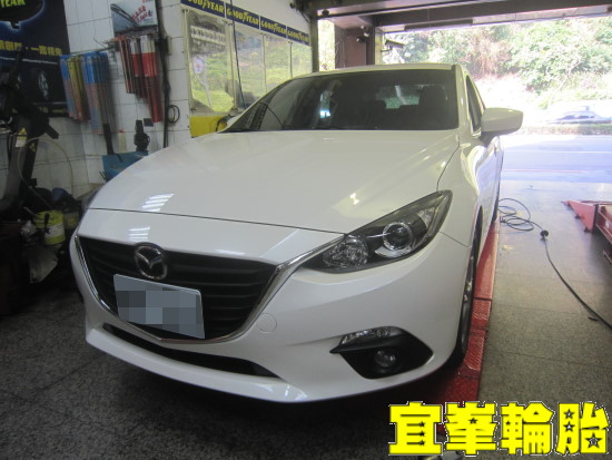 MAZDA All-new Mazda3 ORO S500-T TPMS極致安裝  胎圈最佳化搭配